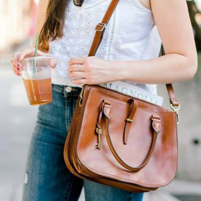 ryder satchel brown medium