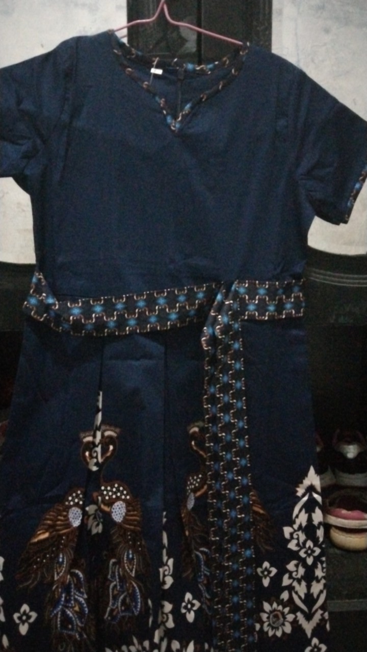 Maja - Flora Girls Dress Batik Anak Perempuan