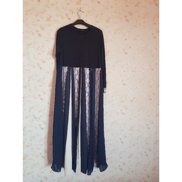 dress sisesa warna navy