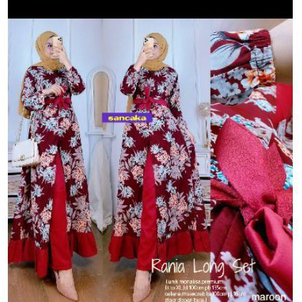 RANIA LONG SET BY SANCAKA