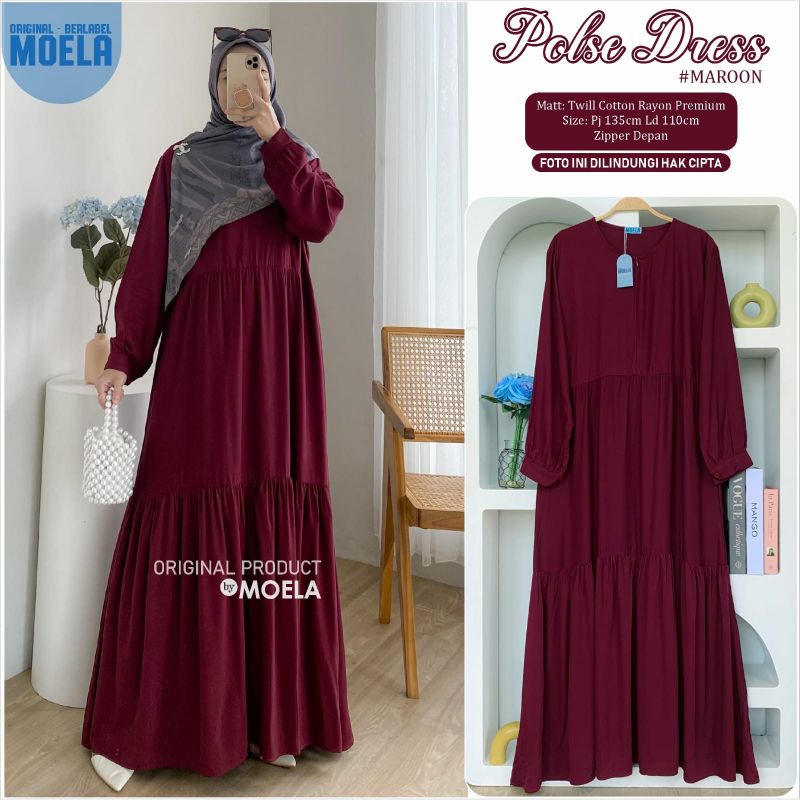 Polse dress by Moela l Dress Polos