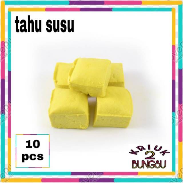 

Tahu susu isi 10 pcs