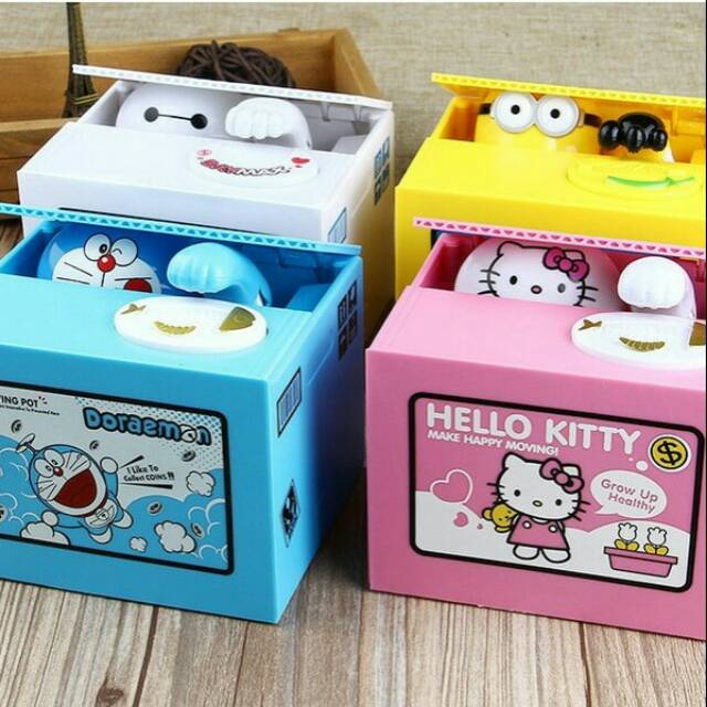 Celengan pemakan koin