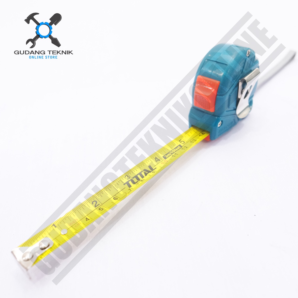 Meteran 3M 5M TOTAL TMT126331 / Rol Meteran Besi 3 Meter 5 Meter TMT126351 - Steel Measuring Tape