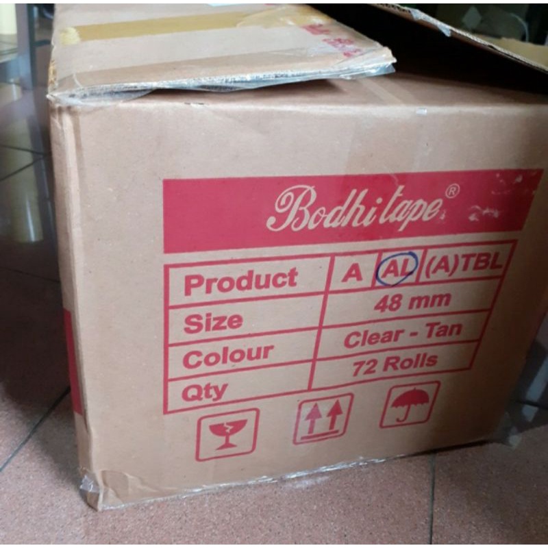 Lakban Isolasi Solasi Solatif Clear 2inch / 4,5cm 90yard