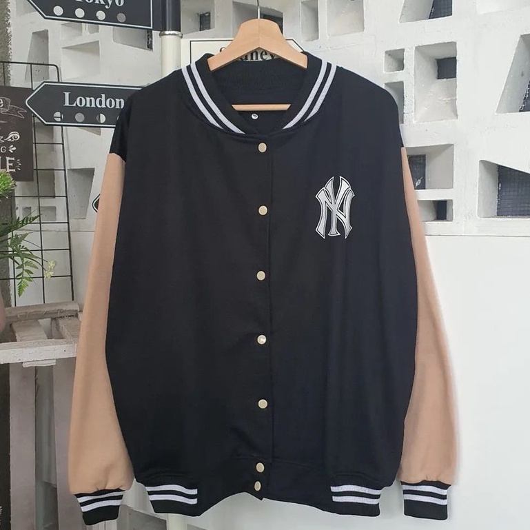 Public - Jaket NY Baseball - Jaket Baseball Unisex