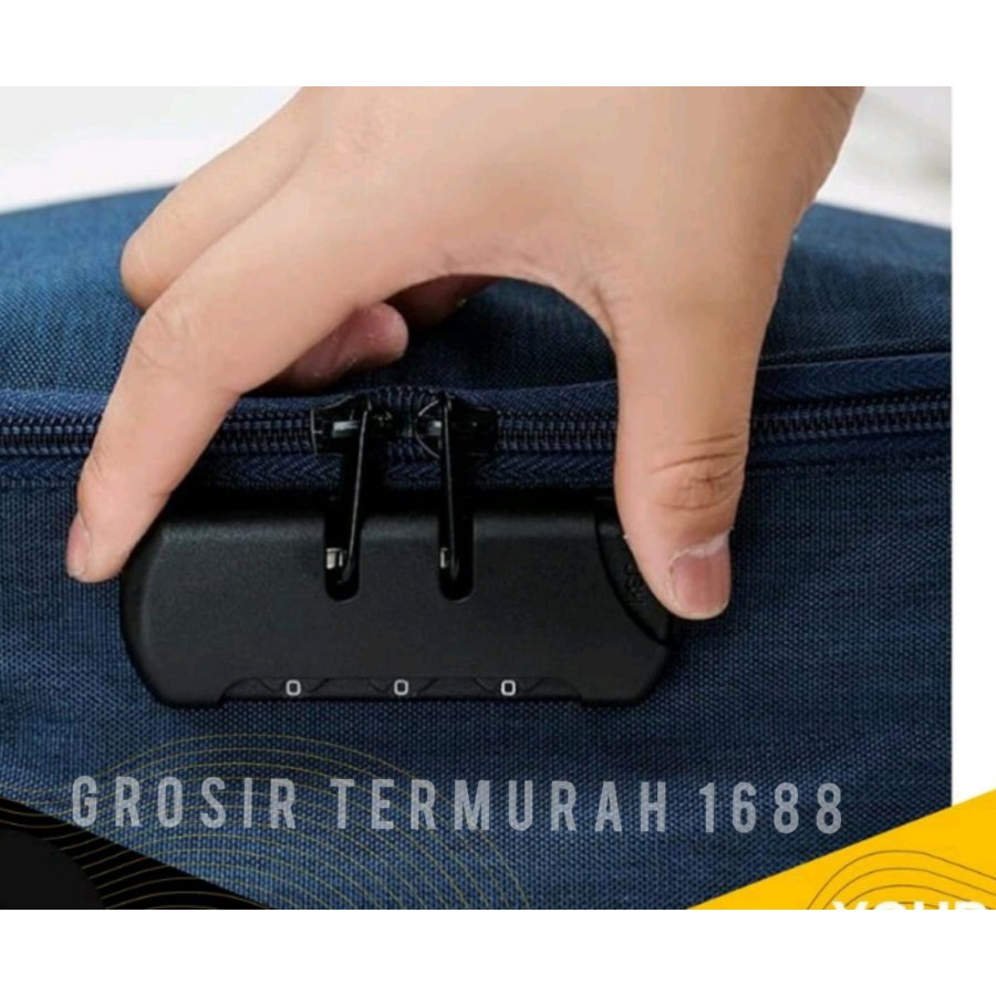 Tas Dokumen Tempat Penyimpanan File dengan Digit Security Lock