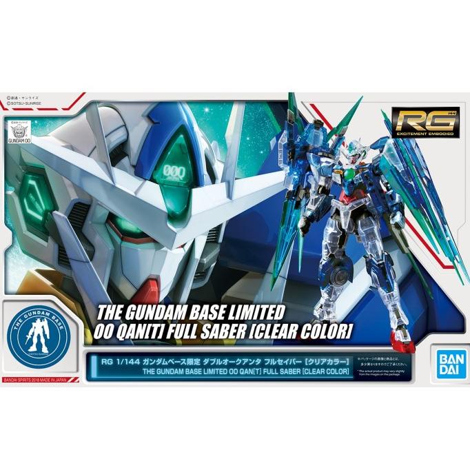 *$*$*$*$] The Gundam Base Limited OO Qan[t] Full Saber [Clear Color]