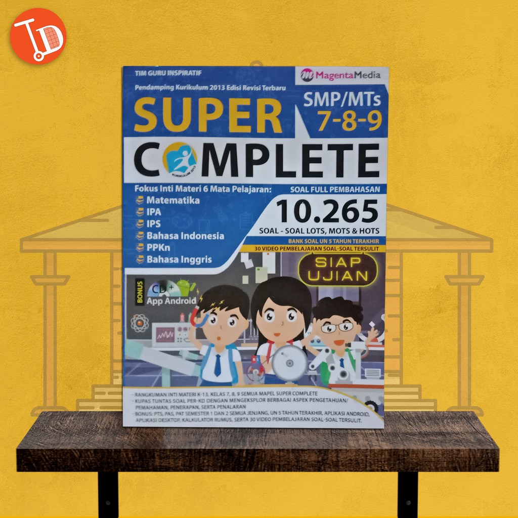 BUKU PELAJARAN SMP SUPER COMPLETE SMP/MTS KLS 7-8-9
