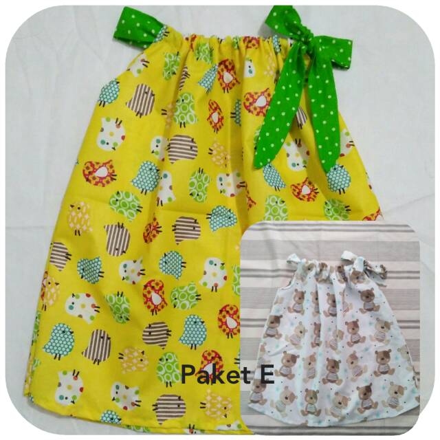 Dress anak bundling isi 2pc