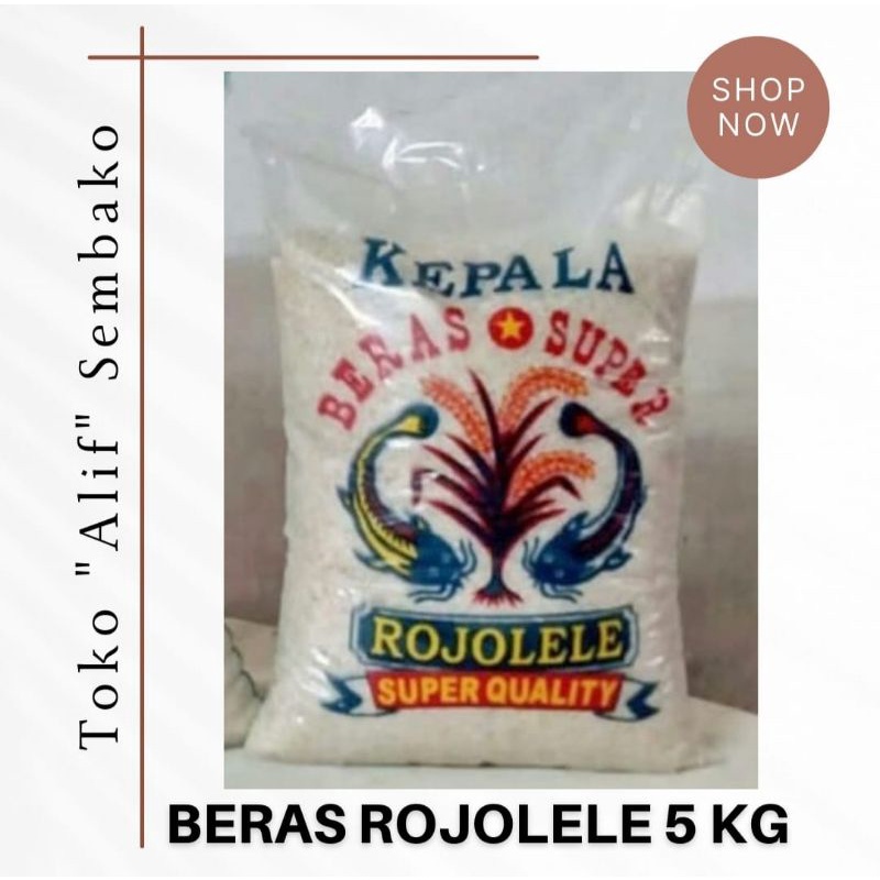 

BERAS ROJOLELE SUPER QUALITY - 5 KG/10 KG