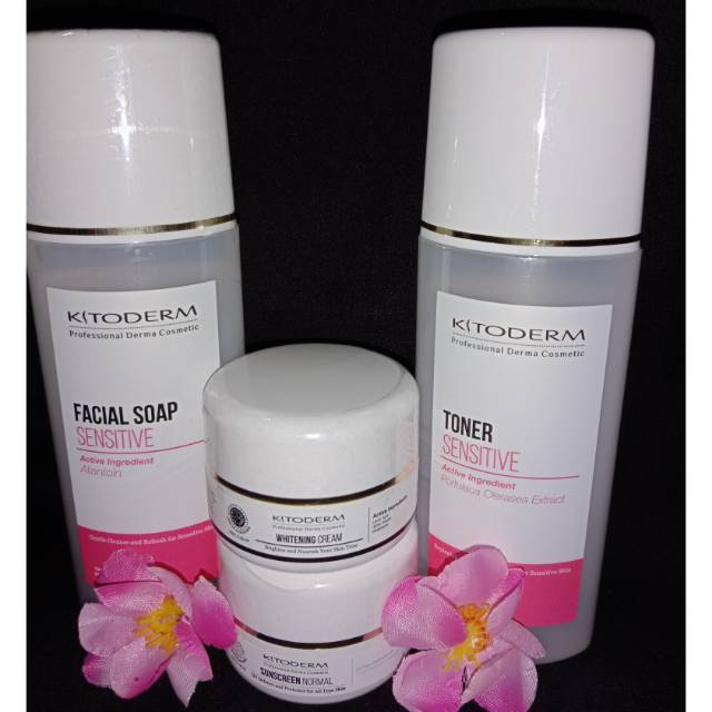 (KITODERM) PAKET KULIT SENSITIVE