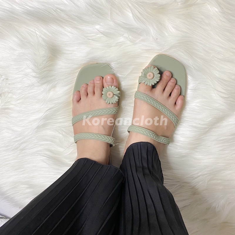 BALANCE 1203 1 SANDAL JEPIT BUNGA PEREMPUAN WANITA