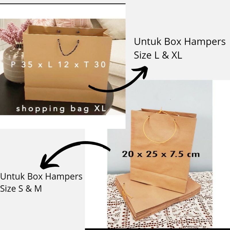 

Tambahan Papper Bag Untuk Gift Hampers