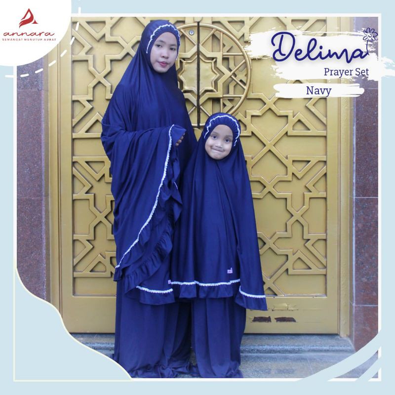 MUKENAH DELIMA SET SAJADAH BY ANNARA HIJAB
