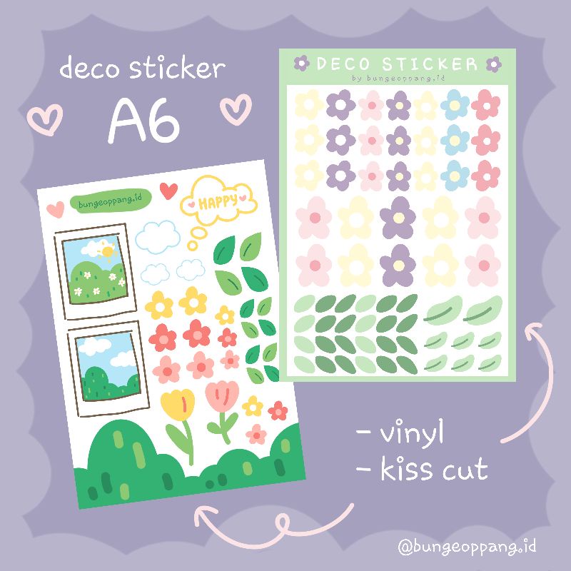 

DECO STICKER / STICKER CASE HP / DECO STICKER PHOTOCARD