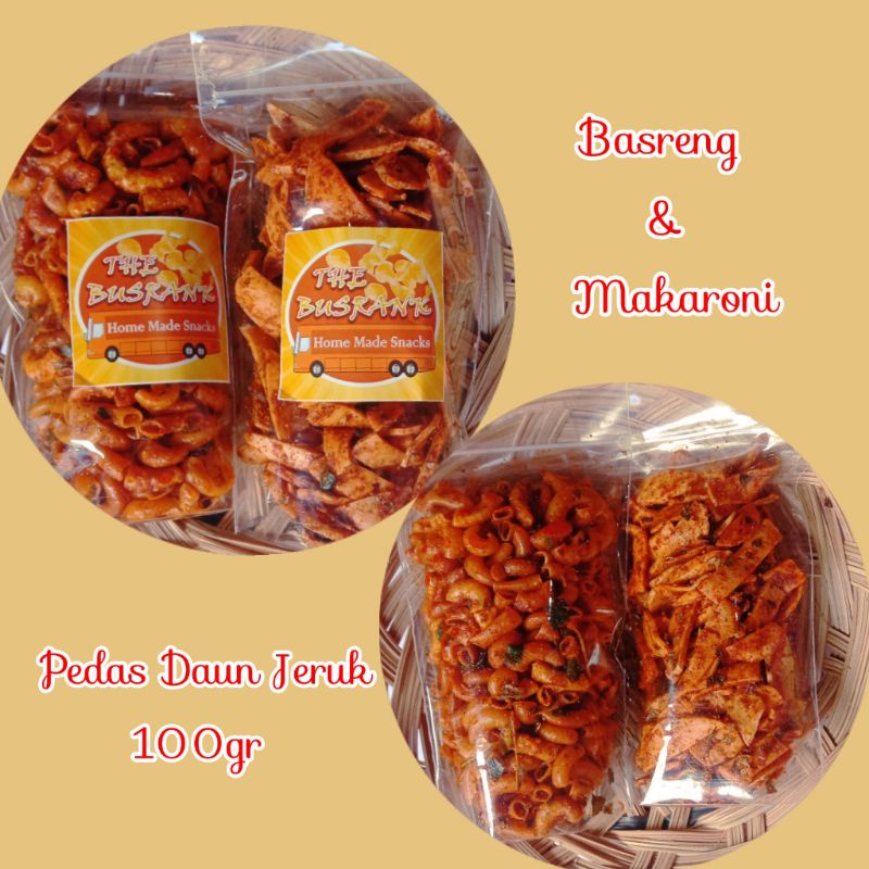 Makaroni dan Basreng Pedas Daun Jeruk 100gr-1