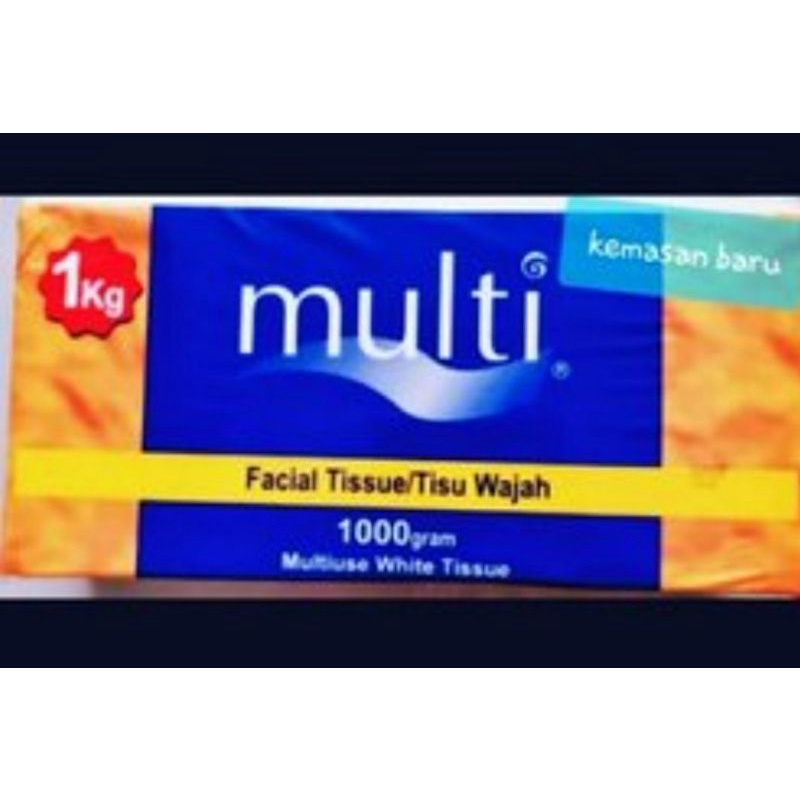 Multi Tissue 1000 gram / Facial Tissue / Tissu Wajah Multi Murah Ori