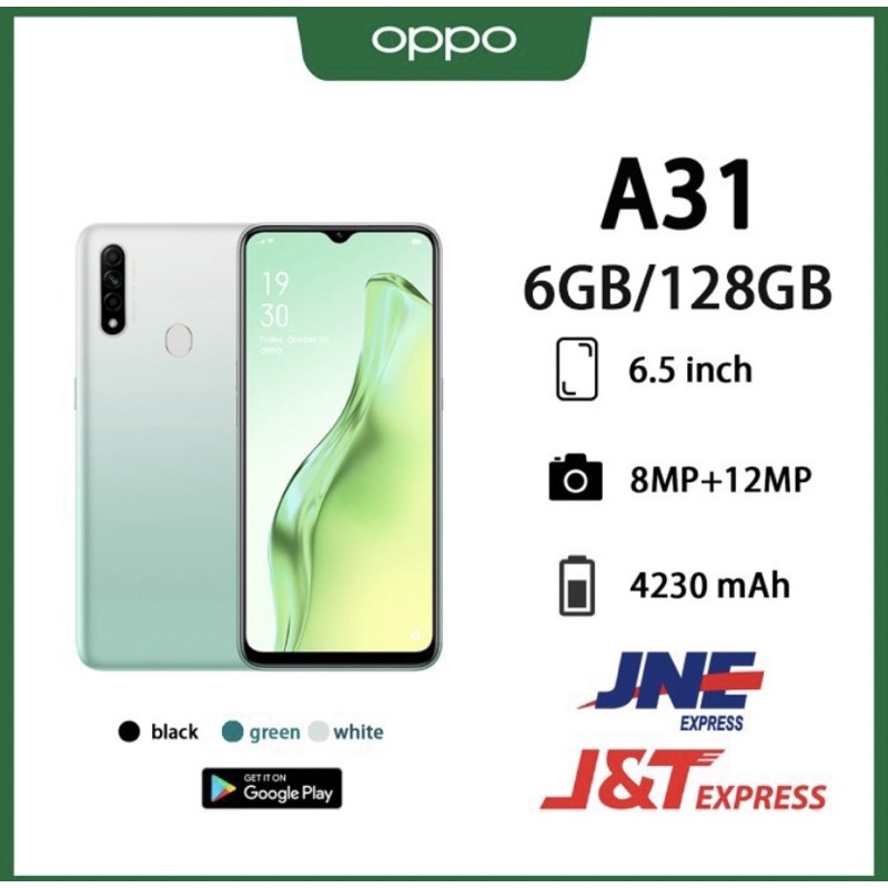 oppo A31 ram 4/128