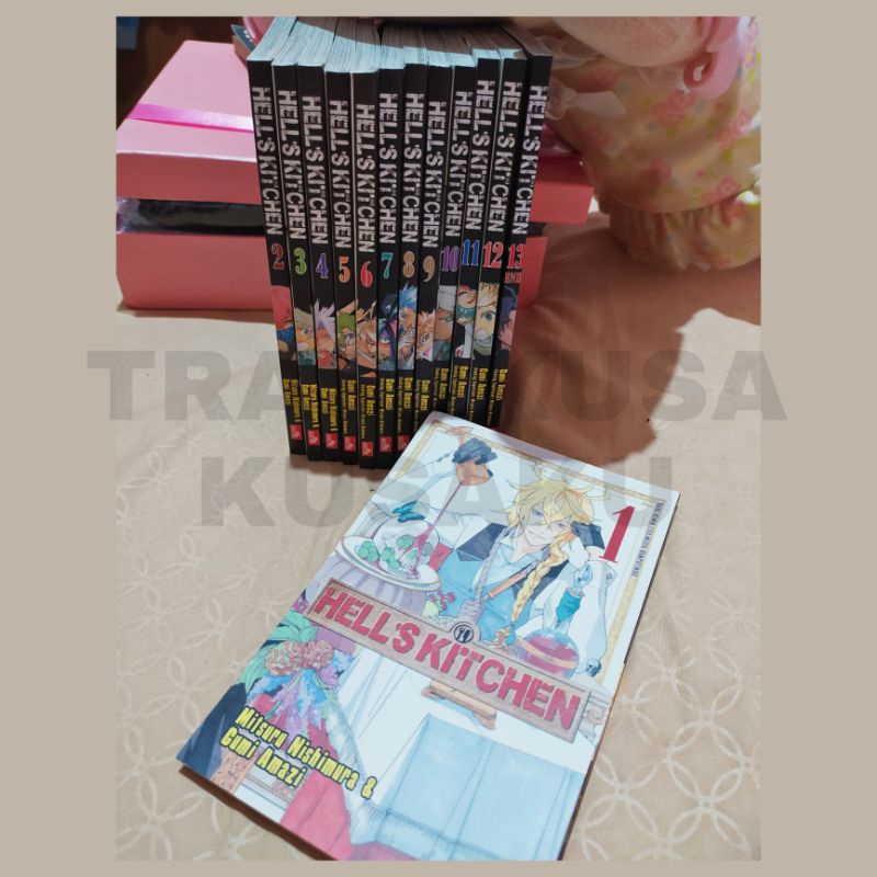 [SET/TAMAT] Komik Hell's Kitchen by Mitsuru Nishimura & Gumi Amazi vol 1-12