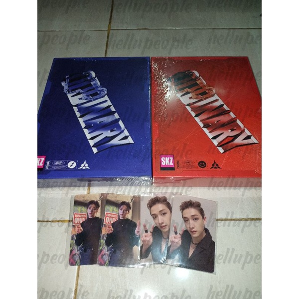 [ PELUNASAN ] STRAY KIDS ODDINARY ALADDIN STANDARD CER