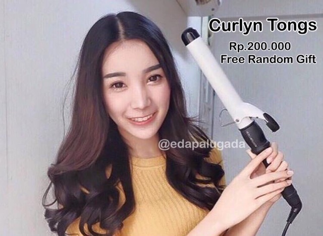 curlyn tongs pro sonar , catok curly, catok keriting, sonar SN-113 , catokan 2in1, catokan keriting