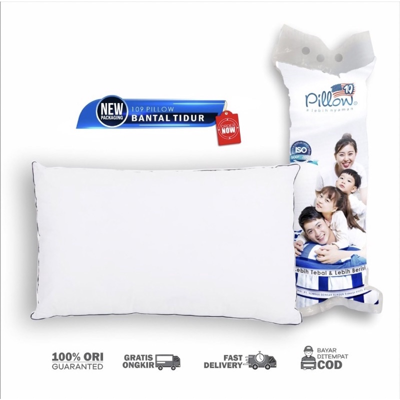 1kg MUAT 2PCS - GULING BANTAL PILLOW GULING BRENDIS GULING HOTEL