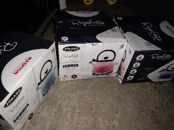 Maspion Alu Teko Air Rigoletto / Teko / Ceret Bunyi Siul Rigoleto Whistling Kettle Anodize 3 Liter