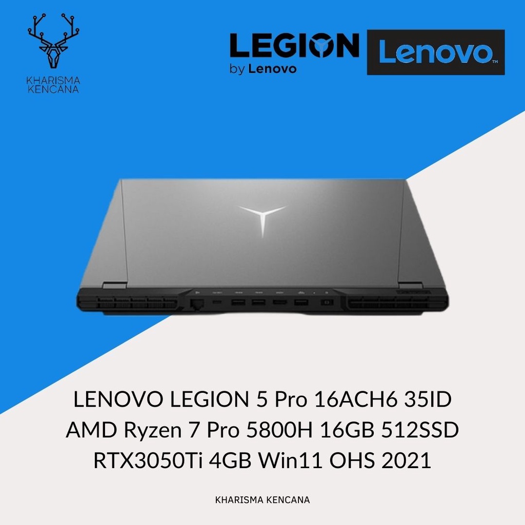 LENOVO LEGION 5 Pro 35ID AMD Ryzen 7 5800H 16GB 512SSD RTX3050Ti 4GB-4