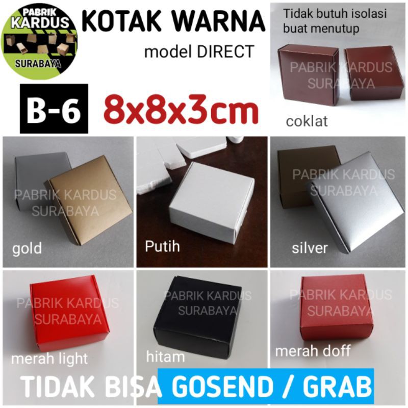 

ISI 36 KOTAK AKSESORIS B-6 TEMPAT SOUVENIR PILLOW BOX KARDUS BUNGKUS KADO