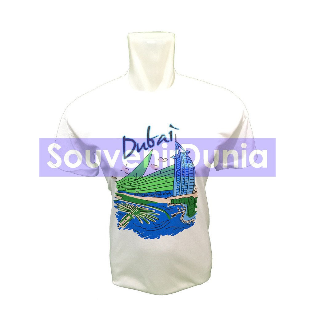 souvenir kaos murah negara dubai