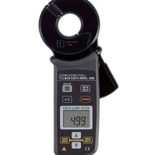 Kyoritsu 4200 Digital Earth Clamp Tester