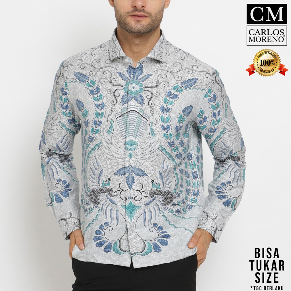 Carlos Moreno Kemeja Batik Pria - Pradipa