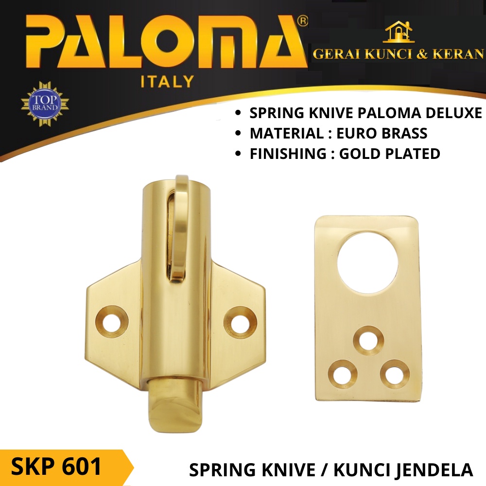 SPRING KNIVE PALOMA SKP 601 EXCLUSIVE KUNCI JENDELA KNIP