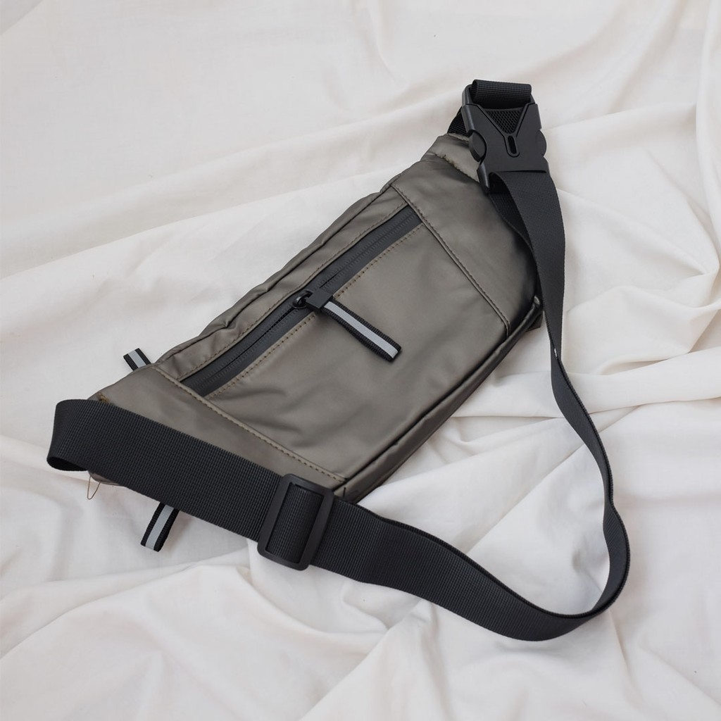 Tas Pinggang Pria Tama Selempang Waistbag Slingbag Waterproof Tas Sepeda sporty outdoor Import