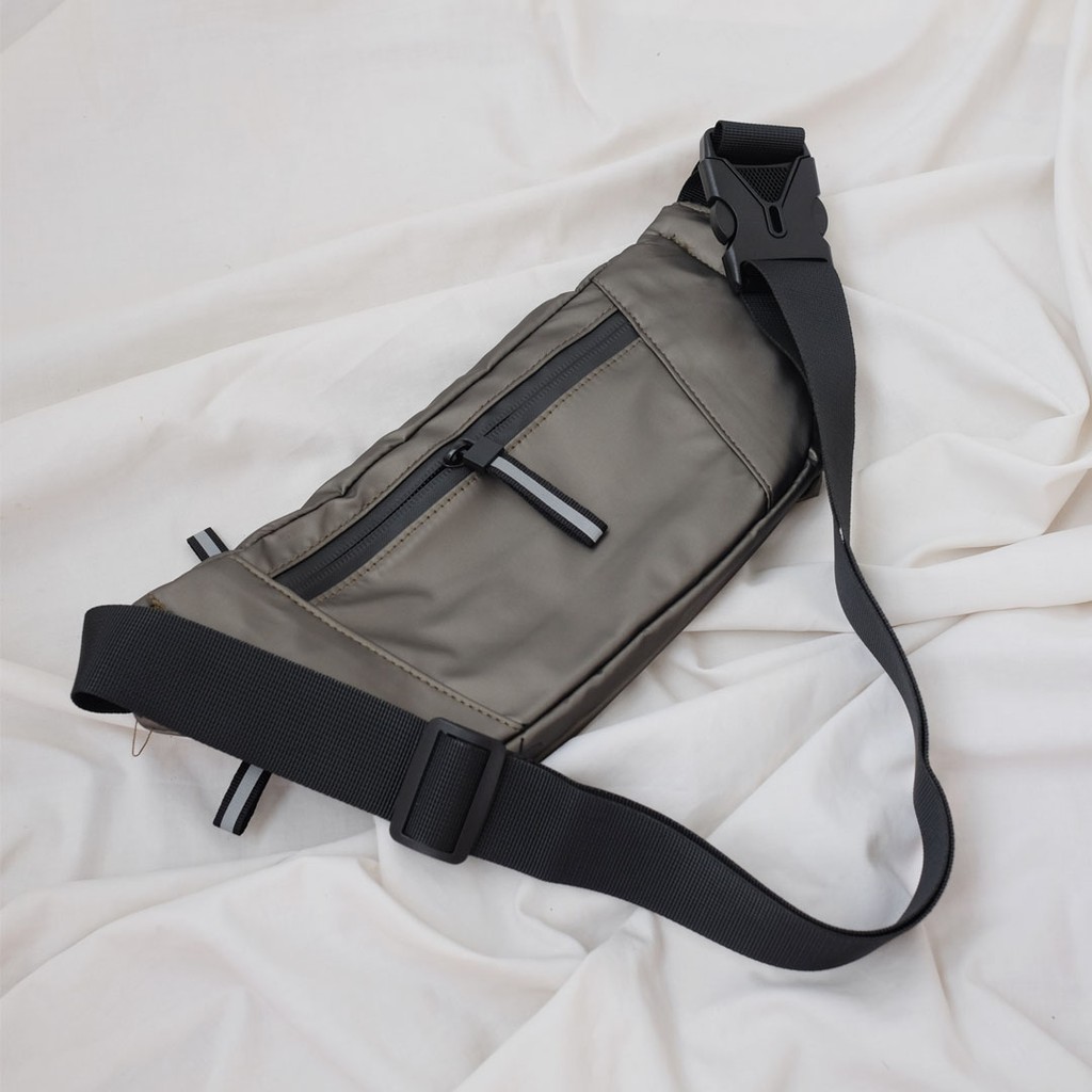 Tas Pinggang Pria Tama Selempang Waistbag Slingbag Waterproof Tas Sepeda sporty outdoor Import