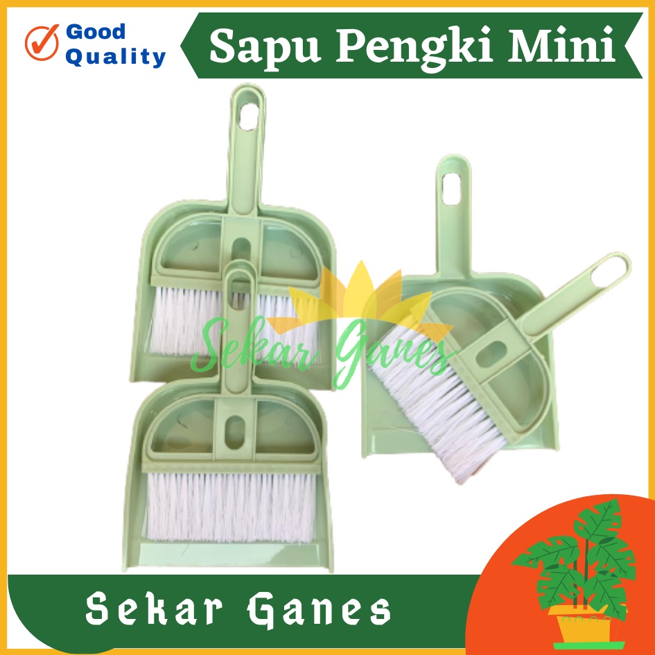 Sapu Pengki Set Mini Multifungsi Serok Cikrak Sapu Mini Plus Dustpan Pengki Serbaguna Kecil Pembersih Debu Karpet Mobil/Sapu Termurah