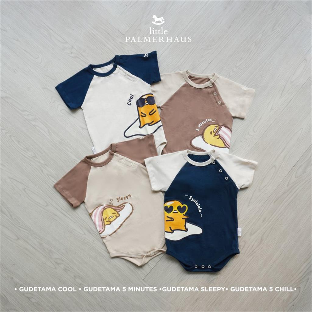 LITTLE PALMERHAUS (1pcs) Gudetama Bodysuit / Jumper Romper Segitiga Bayi