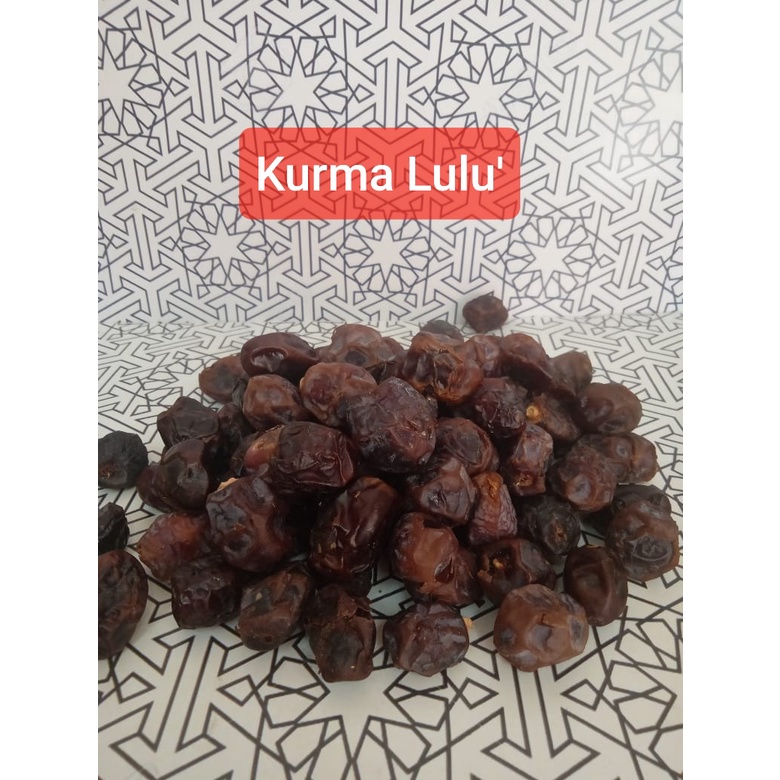 Kurma Date Crown Lulu Lulu' Khenezi Khenaizi khalas 1kg date crown khenaizi date crown khalas date