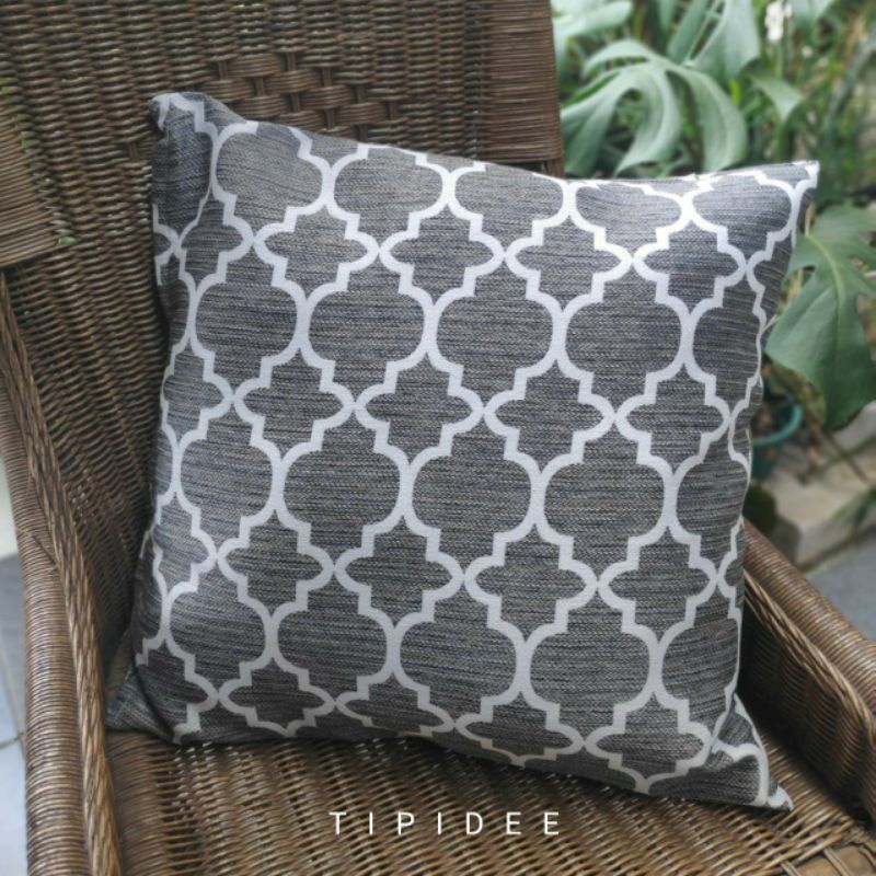 TIPIDEE - Sarung Bantal Sofa 50x50 Premium Tebal Minimalis