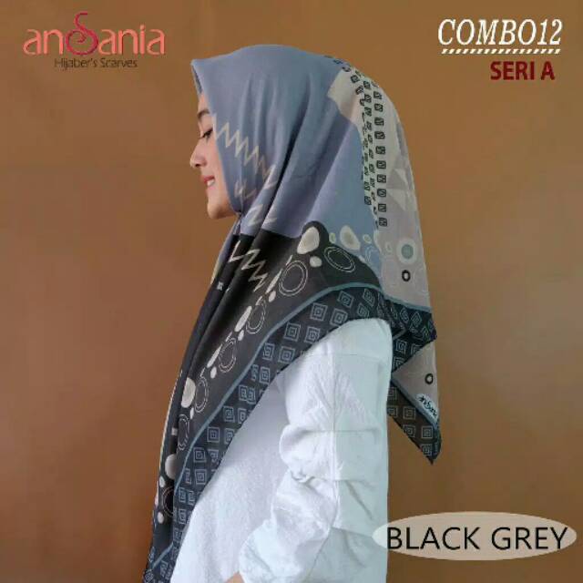 Hijab Ansania motif