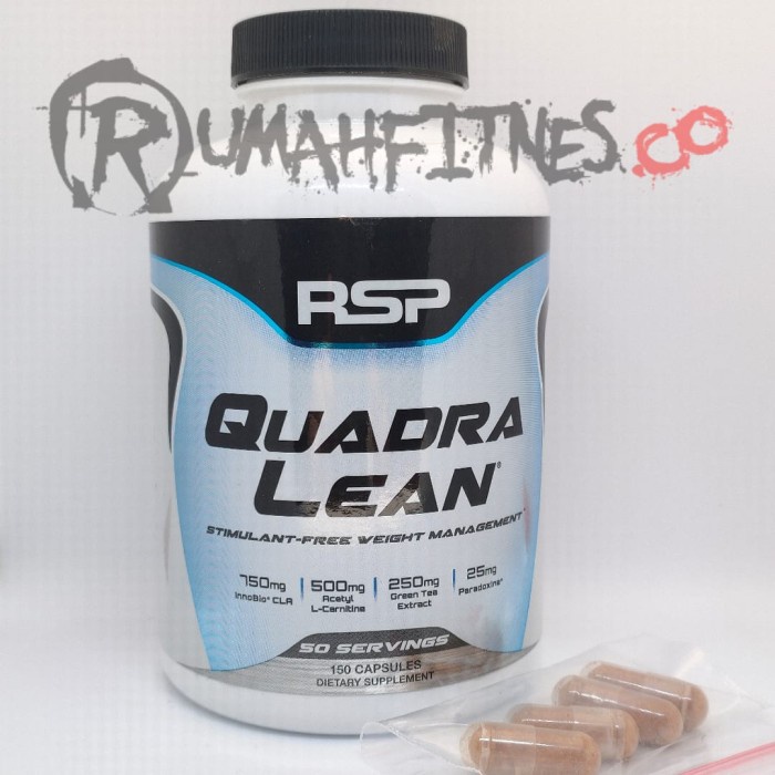 ISTIMEWA RSP QUADRALEAN FAT BURNER ECERAN 30 KAPSUL