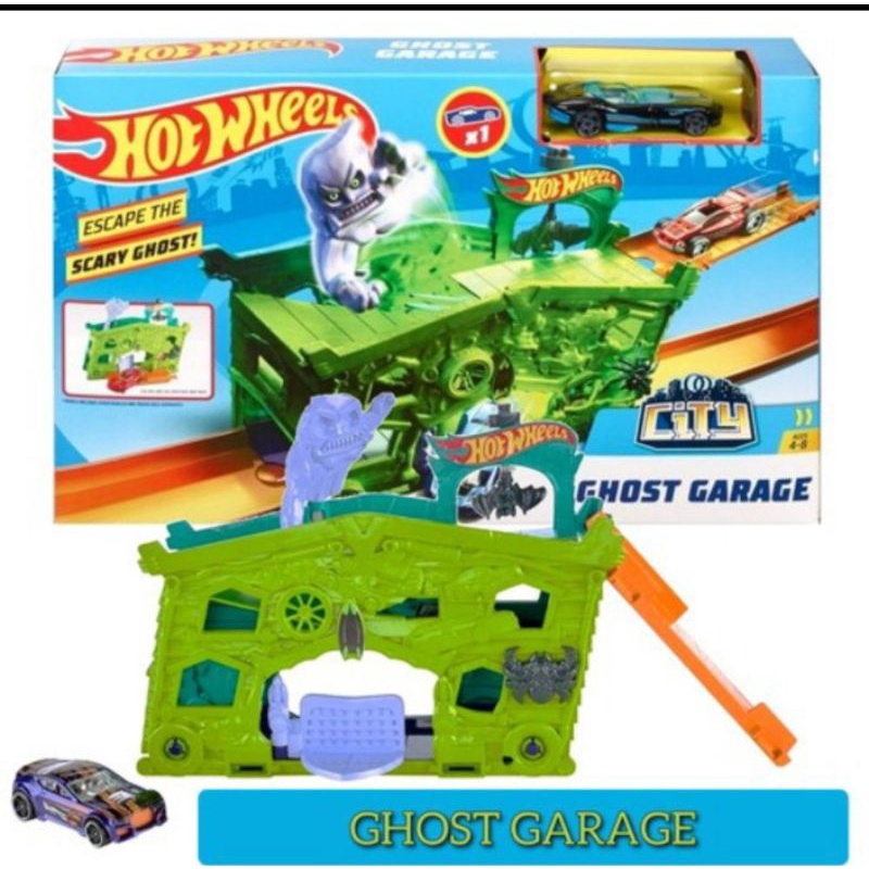 Hot wheels Ghost Garage Track Set