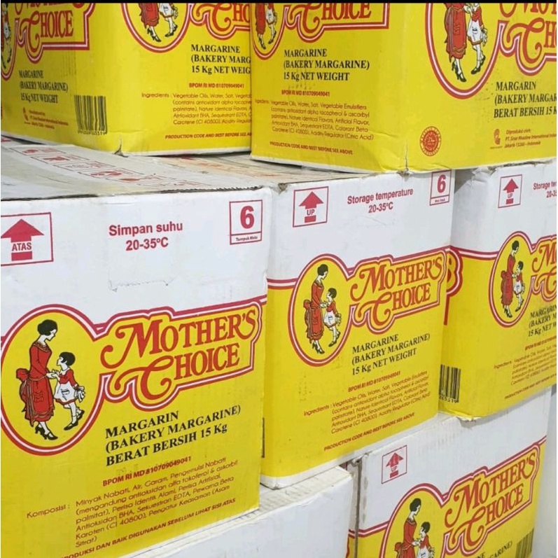 Mother's Choice Bakery Margarine 15Kg / Mentega multipurpose 15 kg