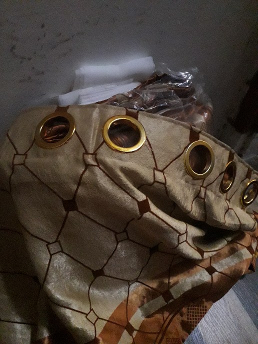 Gorden Hordeng Bludru Import 4 Warna Jendela Pintu Mewah