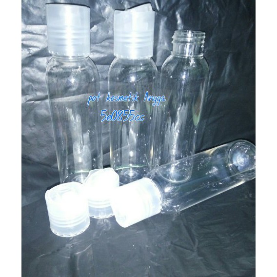Promo kemasan kosmetik/botol pres top 100ml Terlaris