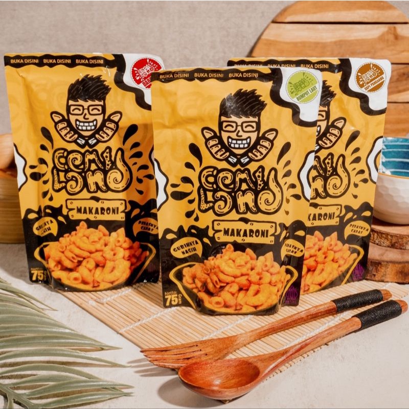 

Makaroni Pedas Gurih Manis Renyah Cemiland Makanan Ringan