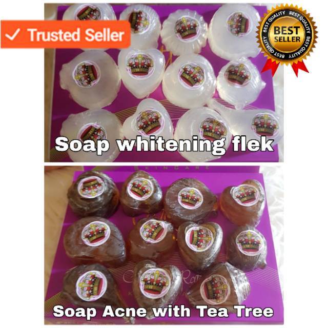 Soap Acne / Flek Whitening Mahkota Ratu Skincare