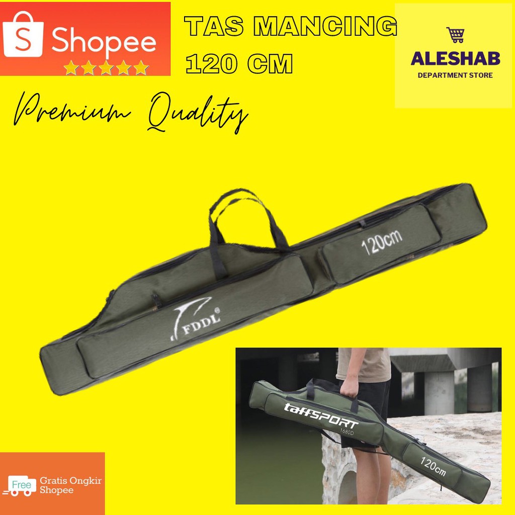 Tas Joran Tas Mancing taffsport 120 cm