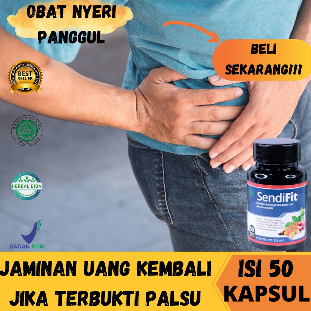 SENDIFIT 100% ORIGINAL BPOM, Obat Herbal Sakit Panggul Kronis, Obat Radang Panggul Herbal, Obat Nyer
